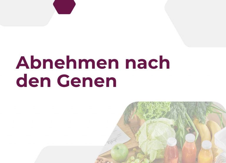 Kapitel 4: Abnehmen nach den Genen