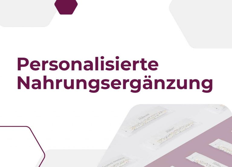 Kapitel 3: Personalisierte Nahrungsergänzung